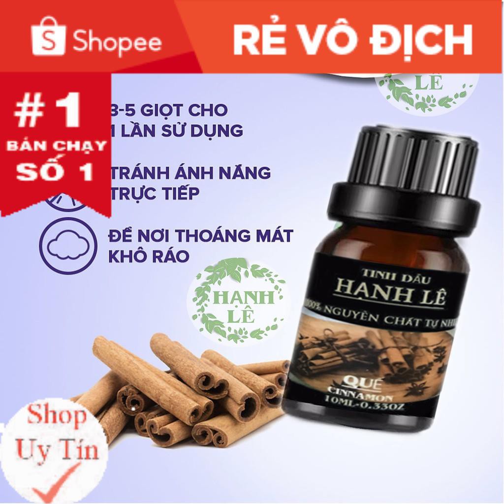 [TRỢ GIÁ HÀNG XỊN] Tinh Dầu Quế Hạnh Lê 100% Nguyên Chất Từ Thiên Nhiên 10ML (Có Kiểm Định)