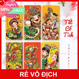 Combo 100 Bao Lì Xì 2021 Giá Sỉ - giấy đẹp