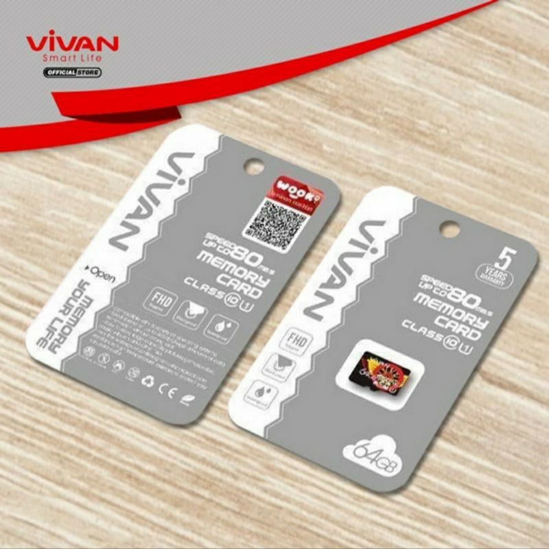 Thẻ Nhớ Vivan V64u10 64gb Class 10 Micro Sd Tf