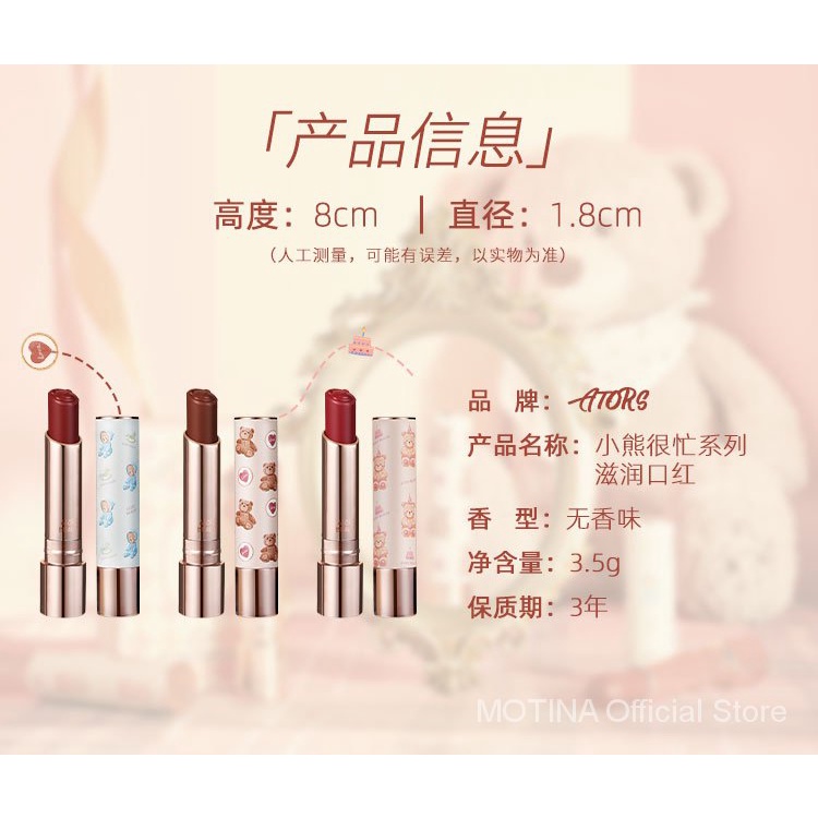 Son môi dưỡng ẩm nhiều màu sắc thời trang thu đông cho học sinh