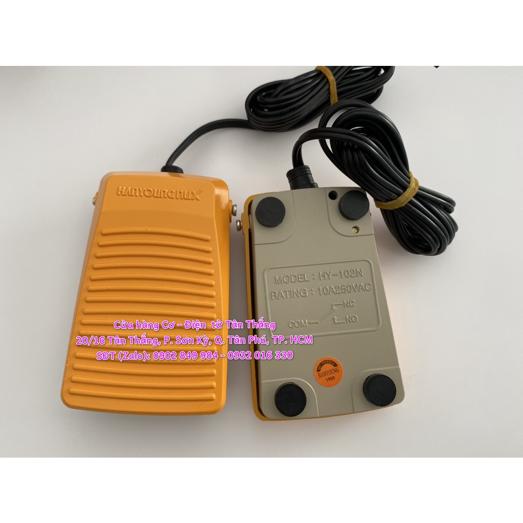 Công tắc bàn đạp Hanyoung HY-102N;HY-102;HY - 102