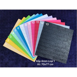 Xốp dán tường 250k/10 tấm