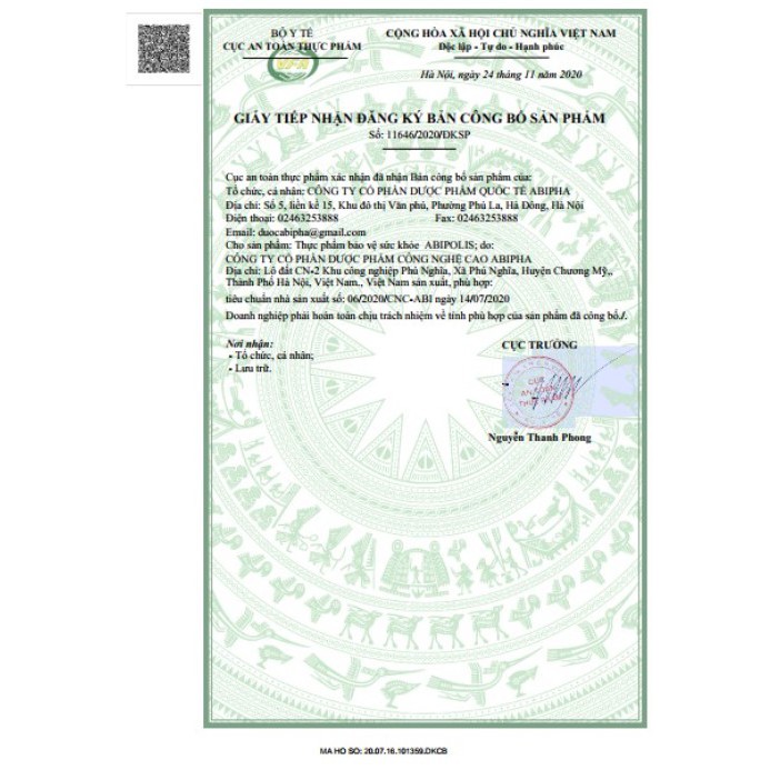 Xịt họng keo ong Abipolis - Độc quyền sáng chế từ Italia