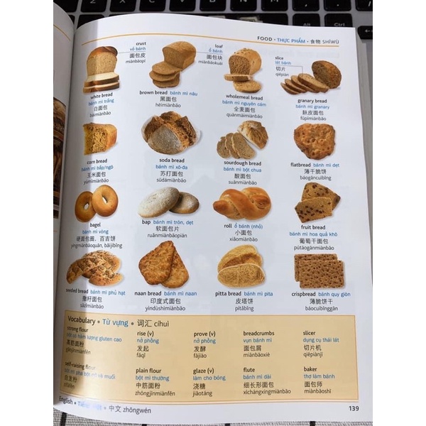 Sách-Visual English Vietnamese Chinese Trilingual Dictionary