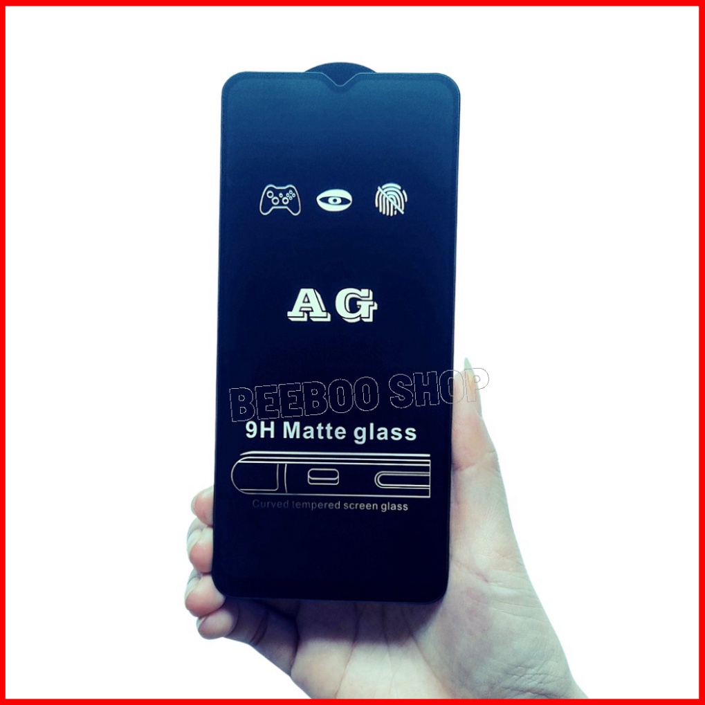 [AG NHÁM CAO CẤP] Kính Cường Lực Vivo Y12S/Y20/Y20S/Y51/Y53S/Y72 - Full màn - Nhám phủ Nano Cao cấp - Chống vân tay