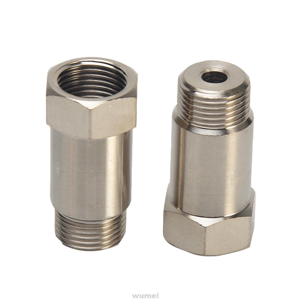 Set 2 đầu cắm thẳng cảm biến oxy chống gỉ sét chuyên nghiệp O2
