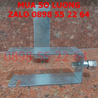 Pát u4080 kẹp dưới tấm pin- pát u kẹp pin mặt trời -u4080