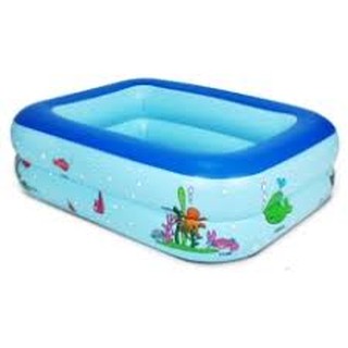 Bể bơi 2 tầng chữ nhật 1m2