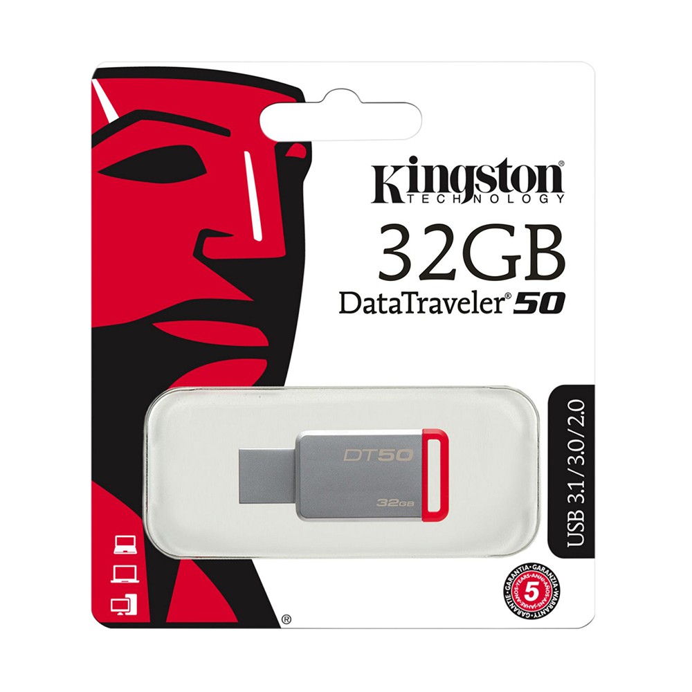 USB 3.0/3.1 Kingston DT50 32GB tốc độ cao (DT50/32GB) - Hãng phân phối chính thức | BigBuy360 - bigbuy360.vn