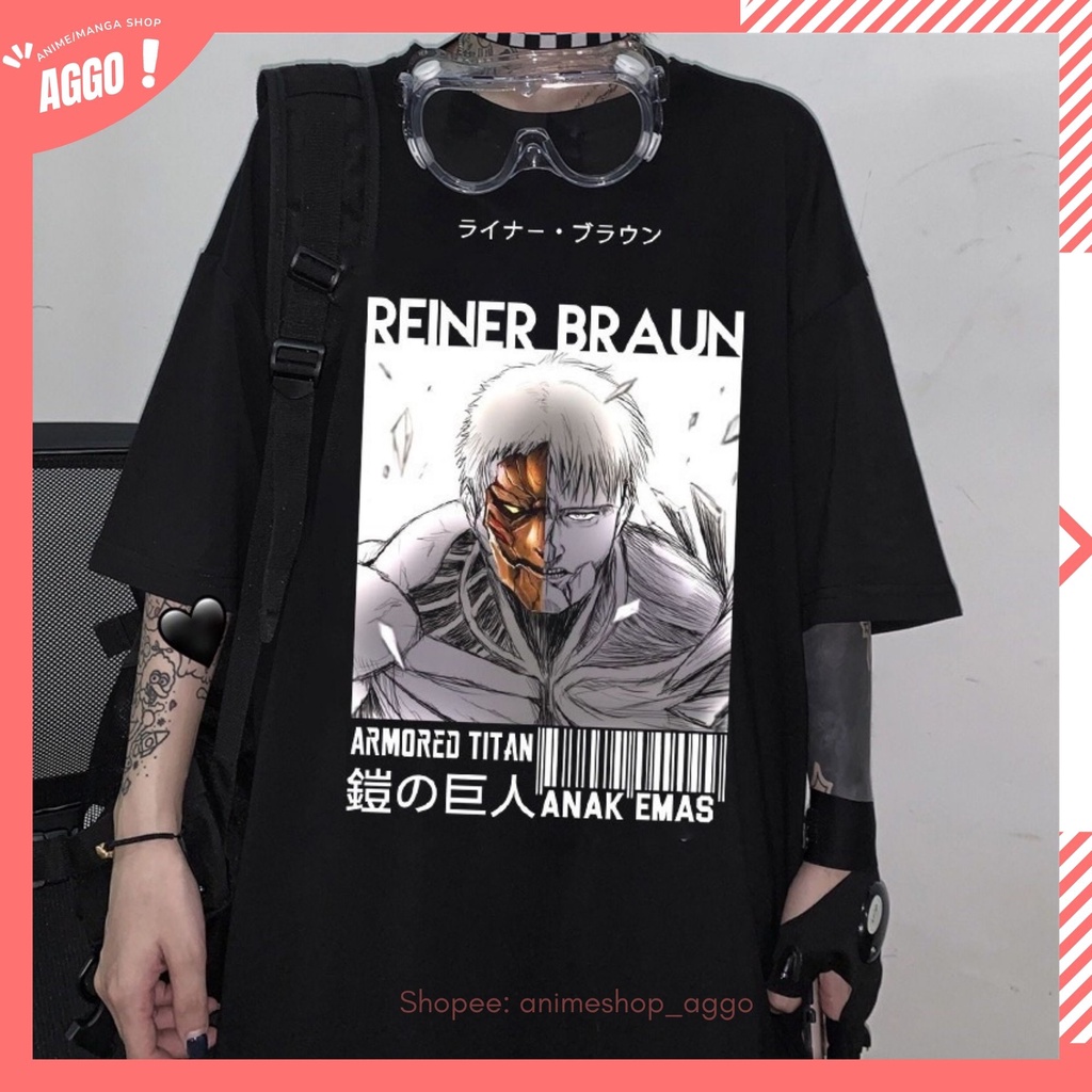 Áo thun tay lửng in hình anime Final Season Attack on Titan Tiansen 2021 nam nữ đủ size