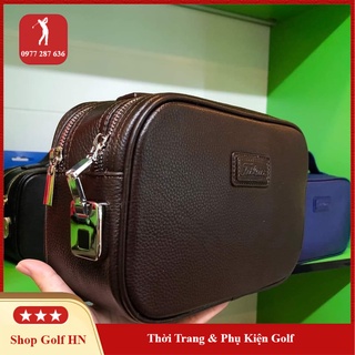 Túi cầm tay golf Clutch Titleist Da Bò khóa số an toàn bảo mật cao TC028