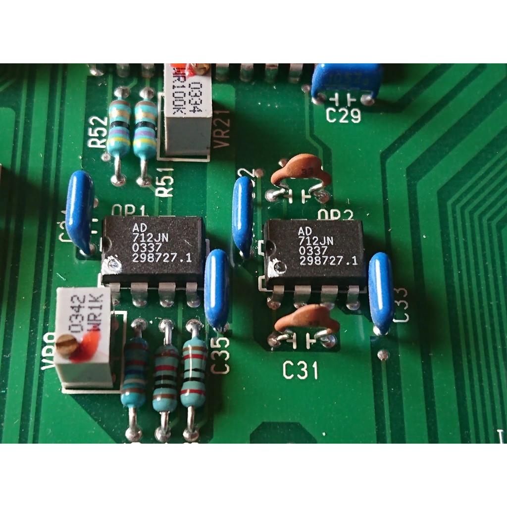 OpAmp đôi input Jfet AD712 AD712JN