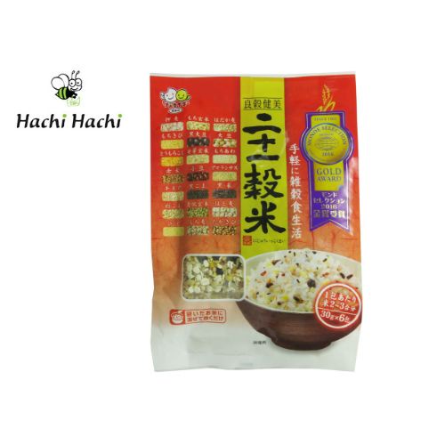 Hỗn hợp 21 loại ngũ cốc Tanesho 30g x 6 gói - Hachi Hachi Japan Shop