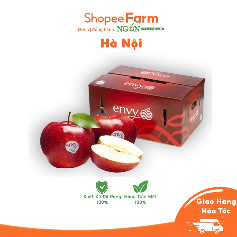 1 Thùng 20kg Táo Envy New Zealand Size 70 - Shopeefarm