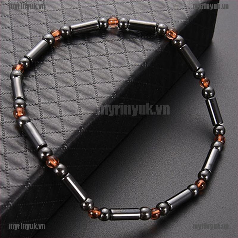 Lắc Chân Chuỗi Hạt Đá Hematite Giảm Cân Cho Nữ | BigBuy360 - bigbuy360.vn