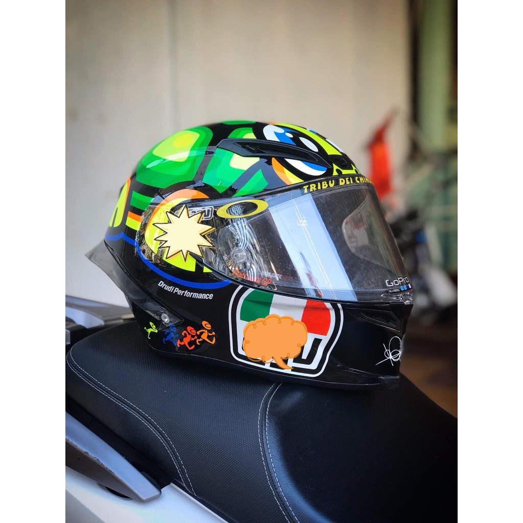 Tem dán kính mũ bảo hiểm (sticker dán kính)