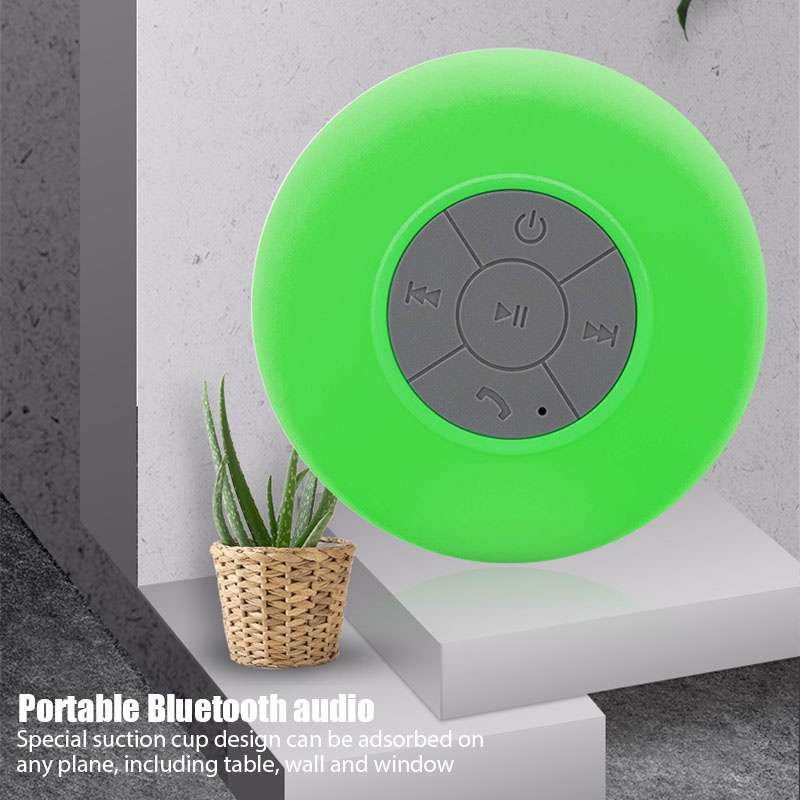 Loa Bluetooth Không Dây Chống Nước Có Đế Hút Chân Không