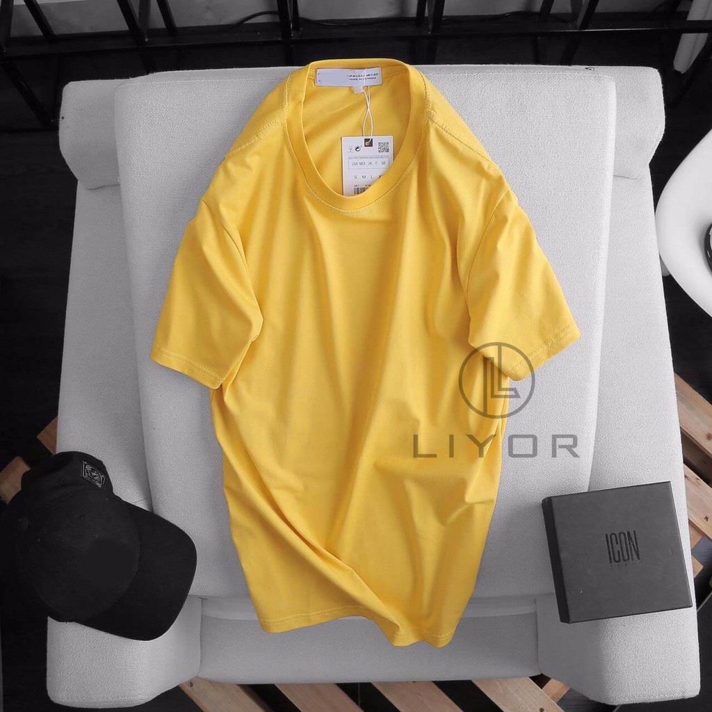 Áo thun (DEALSHOCK) UNISEX cao cấp thiết kế trơn đơn giản - Liyor - ACT4016