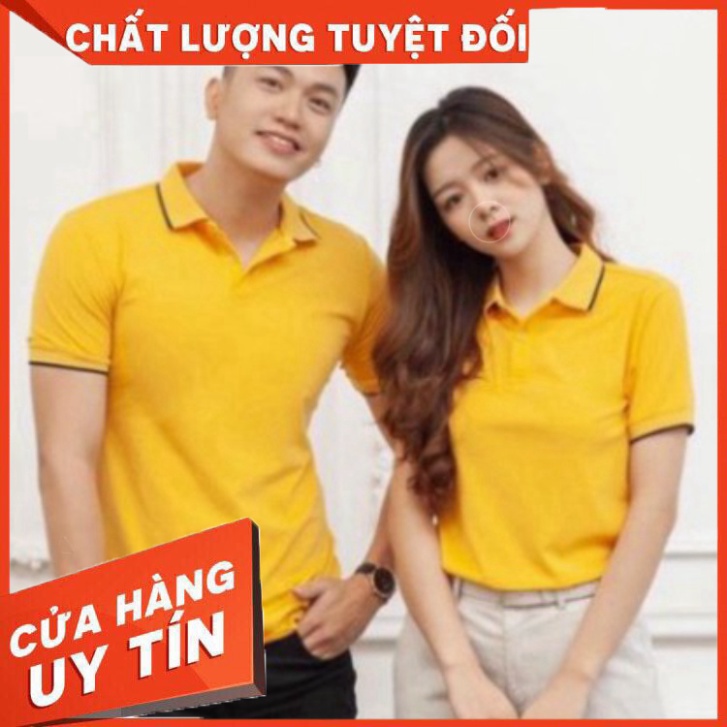 Áo phông nam - nữ, áo polo cộc tay cổ viền cao cấp - thời trang vip - Hàng nhập khẩu