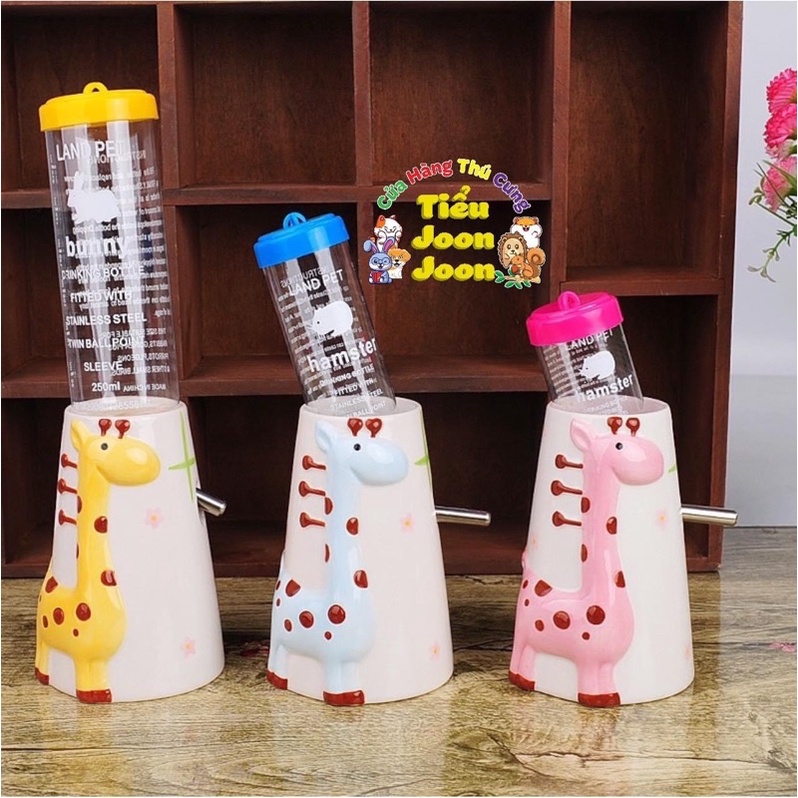 Đế bình nước sứ cho Hamster-Sóc