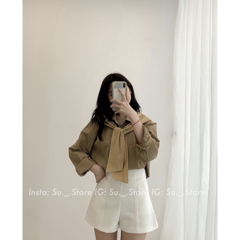 ÁO SƠMI CỔ VẠT XINH JAMOO