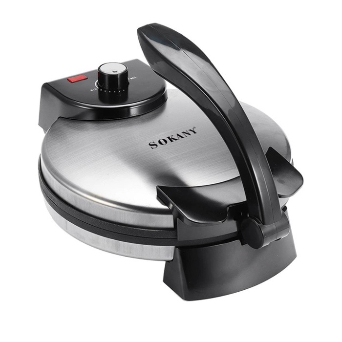 Máy nướng bánh mì, làm bánh tráng đa năng 2 mặt trơn SOKANY 2000W