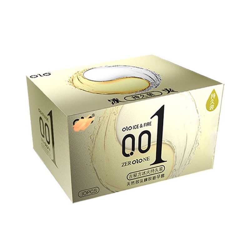 Bao Cao Su Siêu Mỏng, Kéo Dài Thời Gian OLO 0.01 - Hộp 10 Chiếc