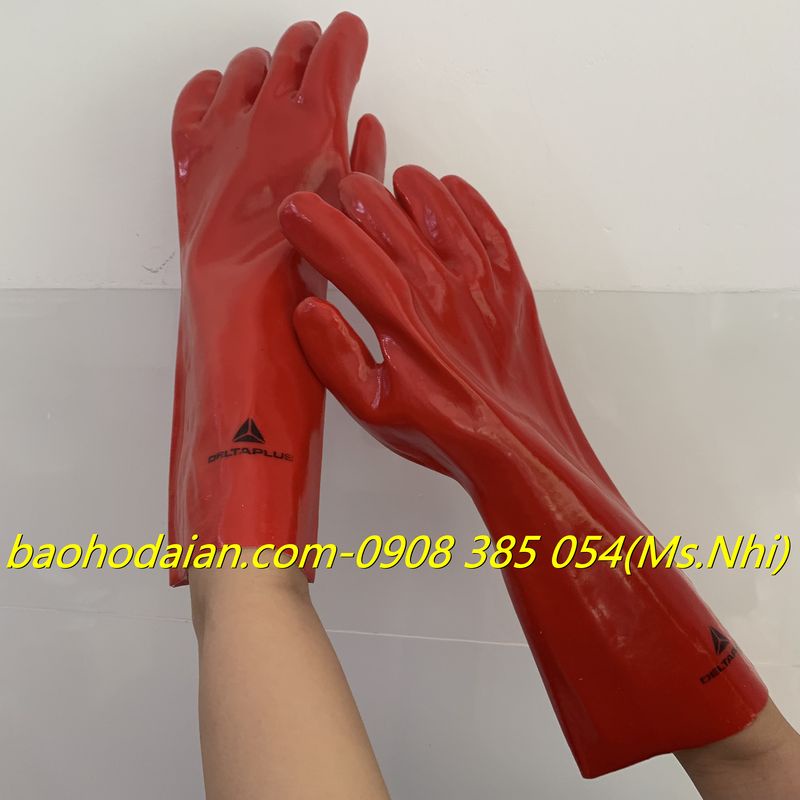 Găng tay chống hóa chất Model BASF PVCC400