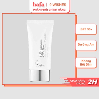 Kem Chống Nắng Bảo Vệ Và Dưỡng Ẩm Da 9 Wishes Sun Moisturizer SPF50+ PA+++ 50ml _ 9 Wishes Chính Hãng