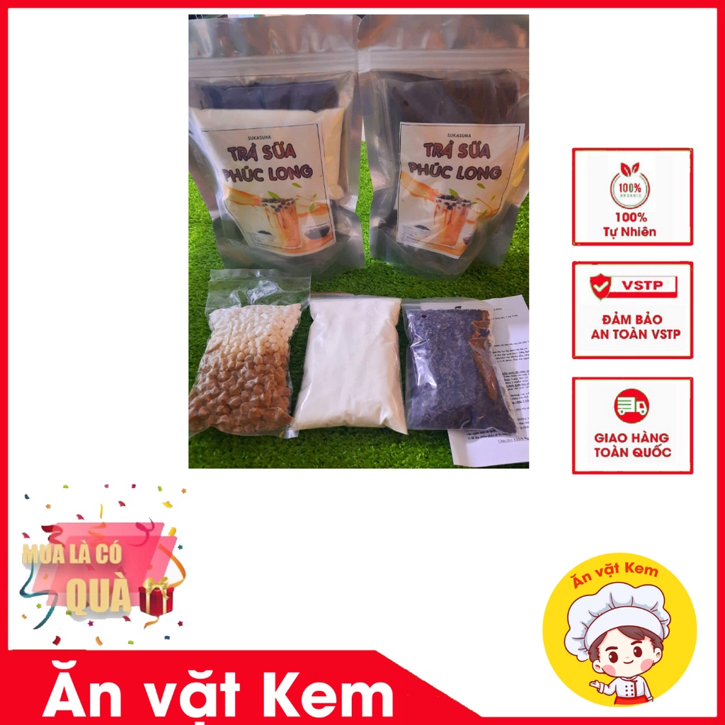 Set Trà Sữa Phúc Long Thơm Ngon Béo Ngậy