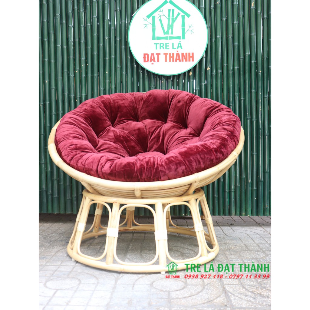 GHẾ PAPASAN NỆM ĐỎ ĐÔ