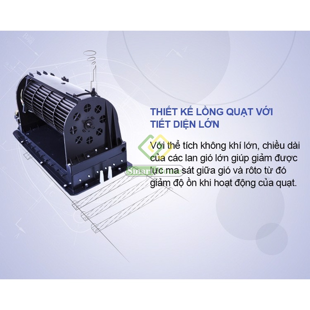 Quạt làm mát không khí Kachi MK202 75W - Hàng chính hãng