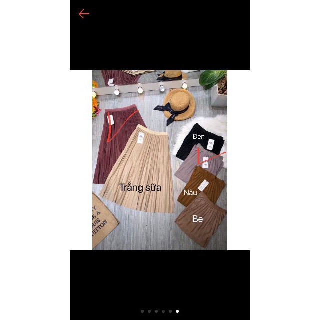 [AMANDA] Váy xếp ly dáng dài chuẩn 100% đẹp như hình | BigBuy360 - bigbuy360.vn