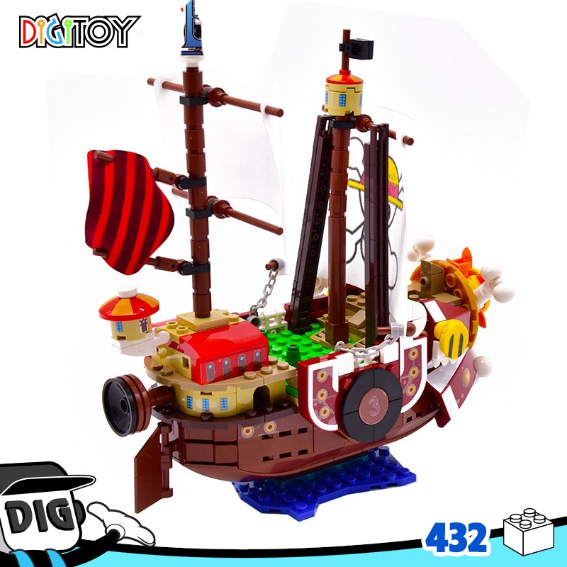 [ẢNH THẬT] 🎲 Lego 🎲 One Piece Thuyền Thousand Sunny - SY6299 - Đồ chơi lắp ráp, 432 mảnh, mô hình one piece