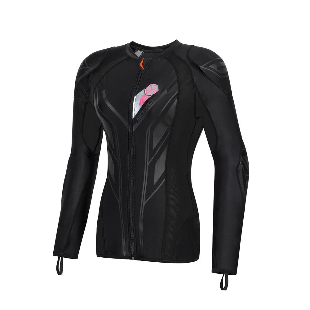 ÁO GIÁP MOTOR NỮ SCOYCO-AM03W-BLACK / PINK/BLACK