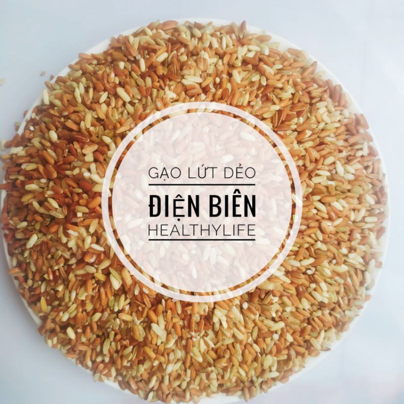 Gạo Lứt Dẻo Điện Biên Thực Dưỡng/ EatClean/Healthy Loại 1( hút chân không)