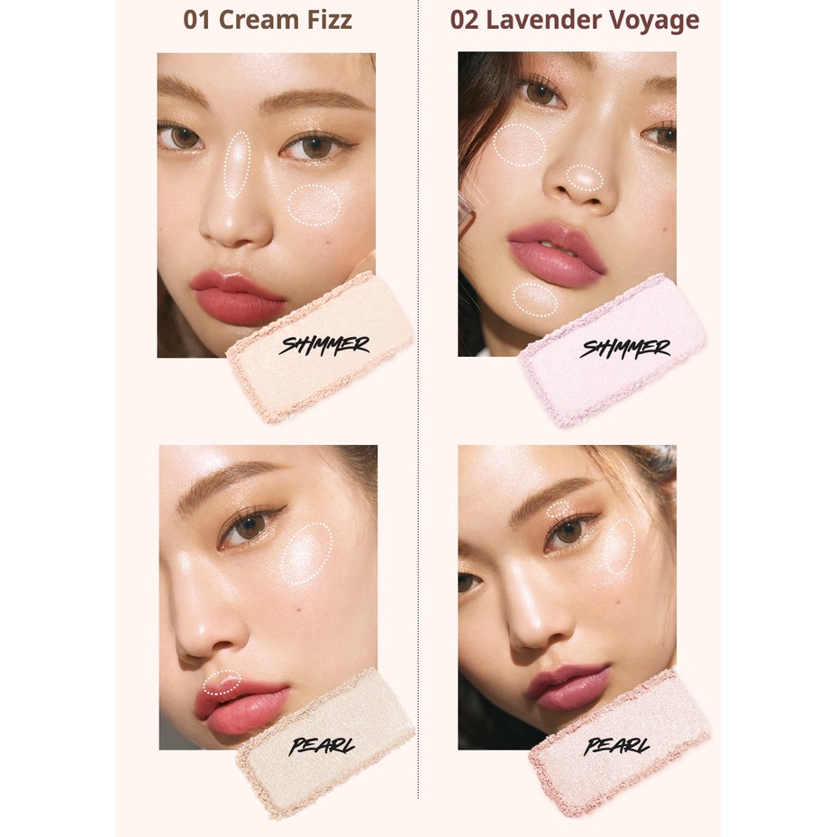 Phấn Bắt Sáng Clio Prism Duo 5.6G