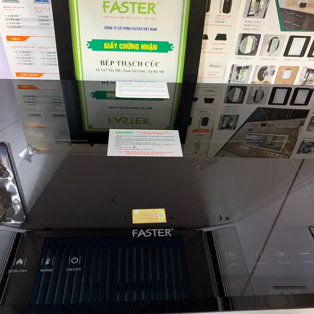 Bếp từ đôi Faster FS388I