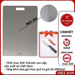Thớt inox 304 cao cấp❌[FREESHIP]❌ thớt kháng khuẩn- an toàn cho sức khỏe- hàng sản xuất tại Việt Nam