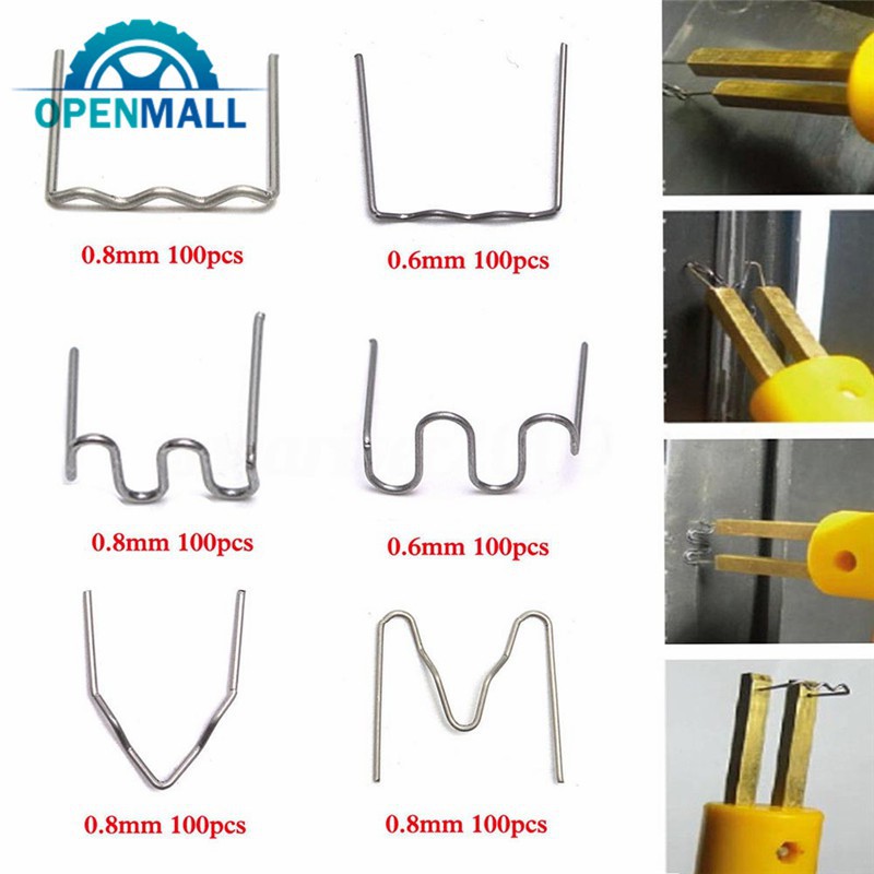 Set 100 dụng cụ bấm ghim dùng để sửa chữa ô tô đa năng tiện dụng