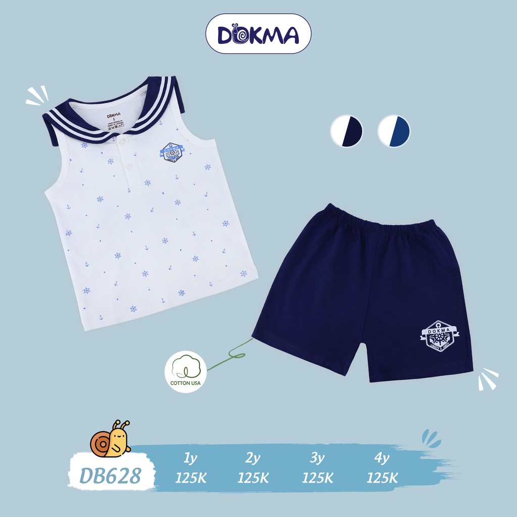 Dokma - Bộ thủy thủ BT DB628 (1-4y)