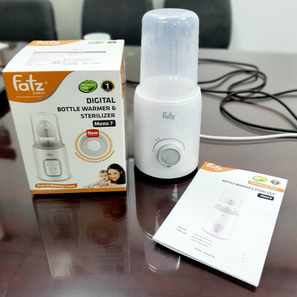 Máy hâm sữa và tiệt trùng FATZ BABY Mono 6 FB3001TN