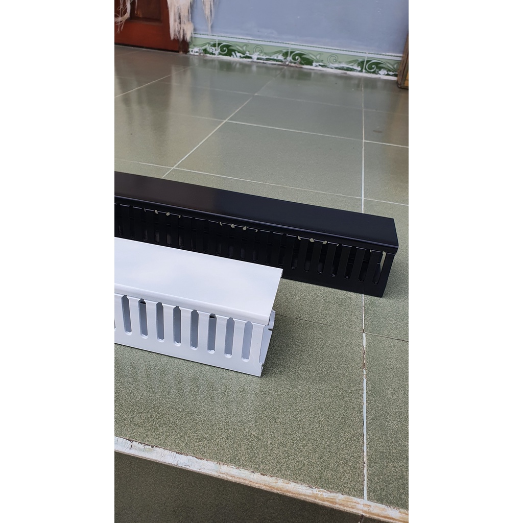 Máng nhựa đi dây điện 65x65 / 85x85 / 105x105 dài 85cm