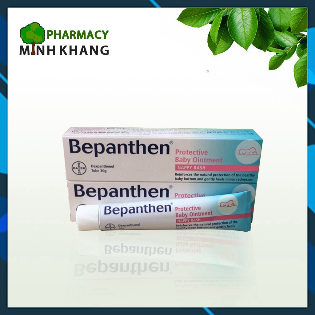 [MIỄN PHÍ] [HÀNG CHÍNH HÃNG] Kem Chống Hăm Tã Bepanthen Balm (Tuýp 100g - 30g) [ĐỔI TRẢ]