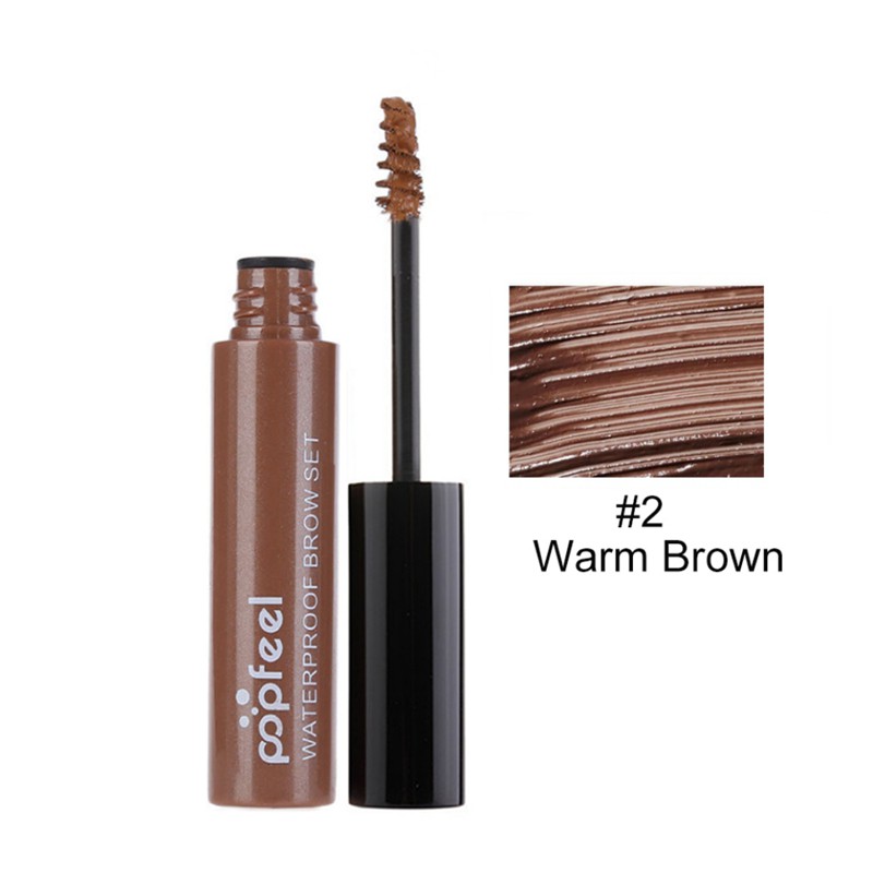 Mascara chuốt lông mày dạng gel POPFEEL chuyên nghiệp chống thấm nước