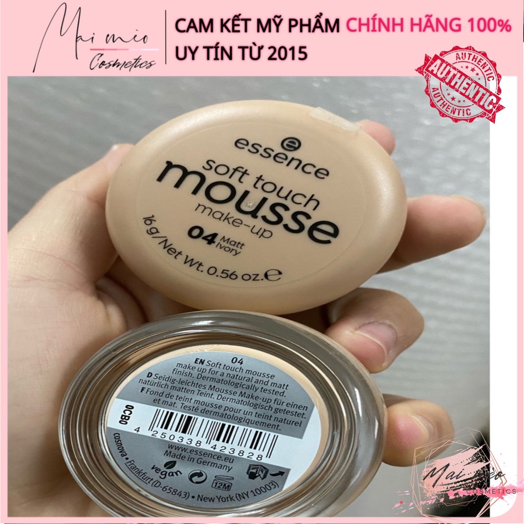 Phấn tươi Đức Essence Mousse