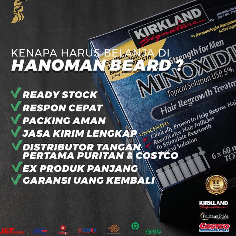 (hàng Mới Về) Thuốc Kirkland Kirkland Kirkland 5% Minoxidil Giúp Kirkland Kir / Beard / Mustache Minoxidil