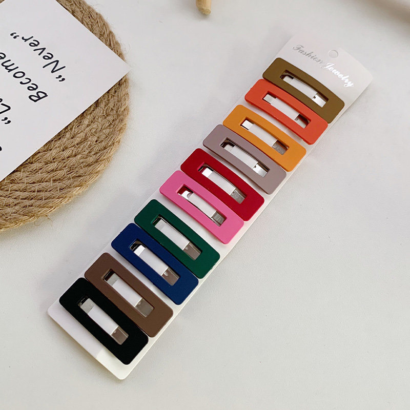 Set Kẹp Tóc Đơn Giản Phong Cách Hàn Quốc Cho Nữ