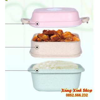 Hộp cơm cho bé làm từ lúa mạch