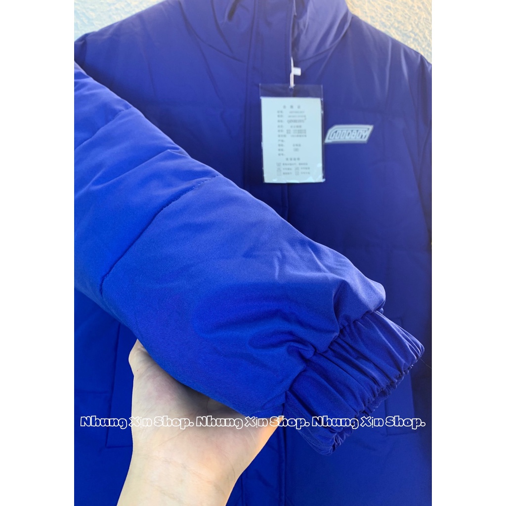 Áo khoác phao béo unisex nam nữ GOODBOY/CARTEEN  form rộng rãi thiết kế mới mùa đông